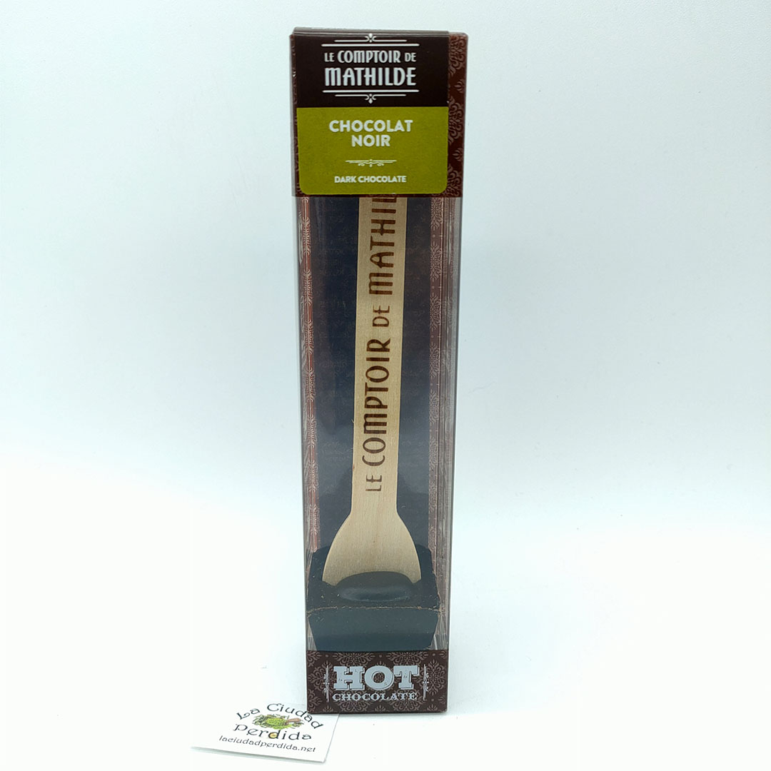 Comprar cuchara hot de chocolate negro en Oviedo online