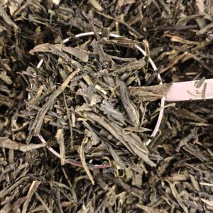 Hojas de té verde Gabalong japonés a granel