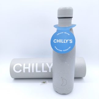 Comprar botella chillys gris puntitos oviedo